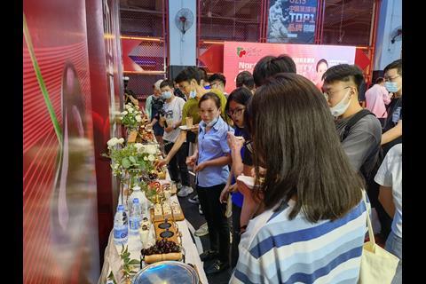 Northwest cherries 2022 promotional event in Guangzhou, China